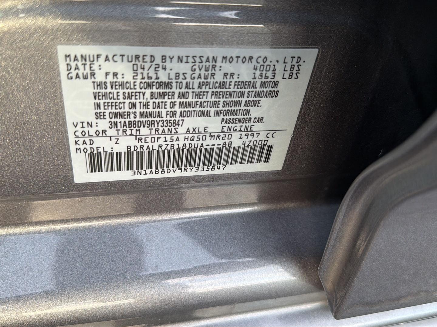 Used 2024 Nissan Sentra Sedan