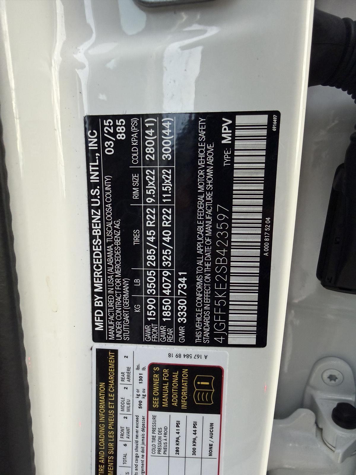 Used 2025 Mercedes-benz GLS SUV