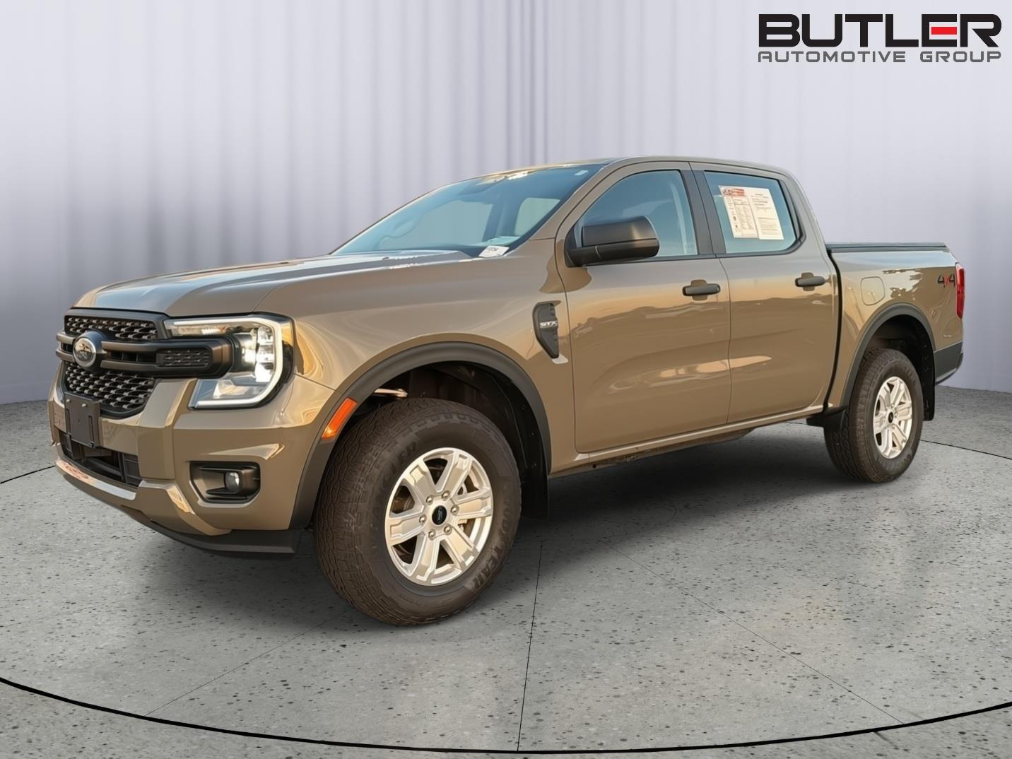 Marsh Gray 2025 Ford Ranger Pickup Truck Four-Wheel Drive Automatic