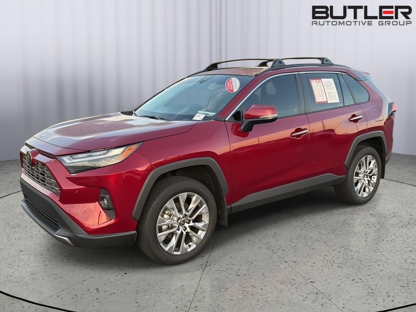 Red (Ruby Flare Pearl) 2025 Toyota RAV4 SUV / Crossover Front-Wheel Drive 8-Speed Automatic
