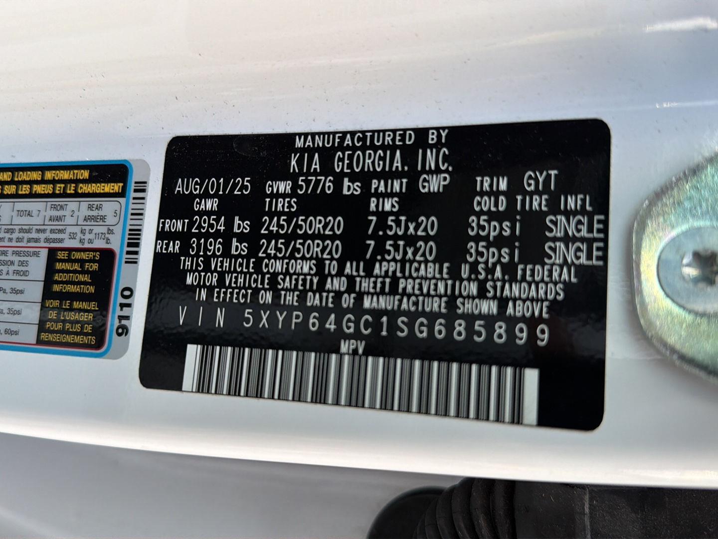 Used 2025 Kia Telluride SUV
