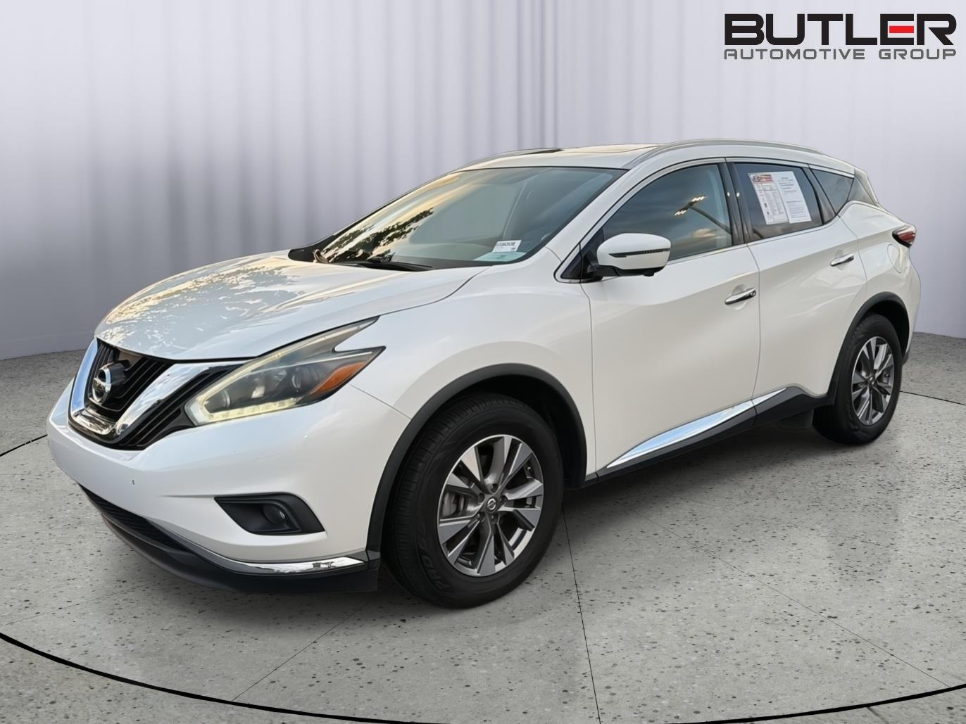 Pearl White 2018 Nissan Murano SUV / Crossover All-Wheel Drive Continuously Variable Transmission