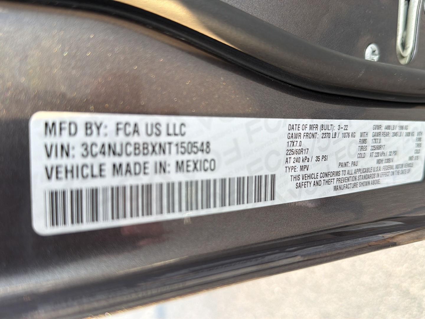 Used 2022 Jeep Compass SUV