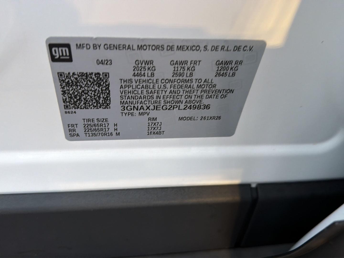 Used 2023 Chevrolet Equinox SUV