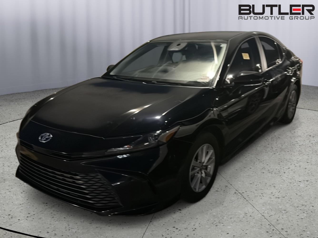 Midnight Black Metallic 2025 Toyota Camry Sedan Front-Wheel Drive Continuously Variable Transmission