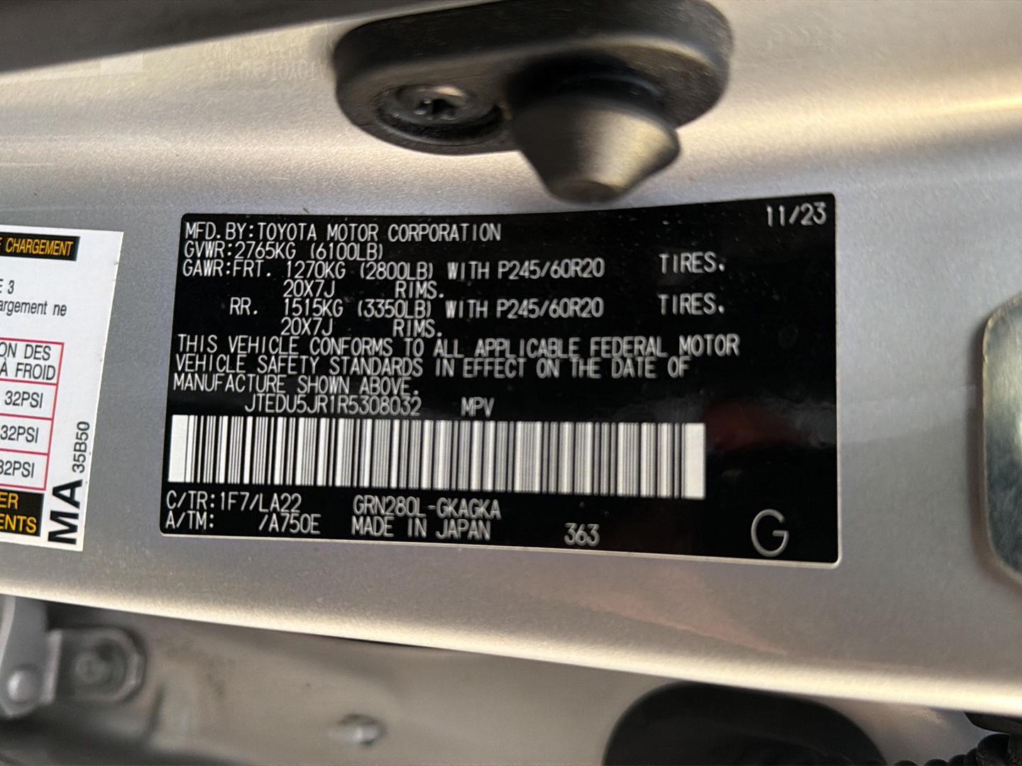 Used 2024 Toyota 4Runner SUV