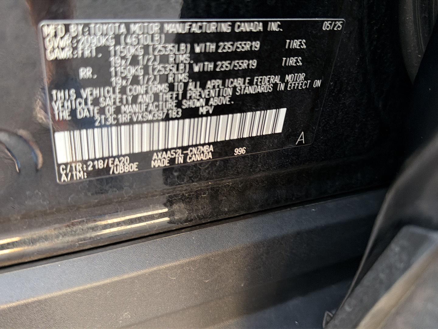 Used 2025 Toyota RAV4 SUV