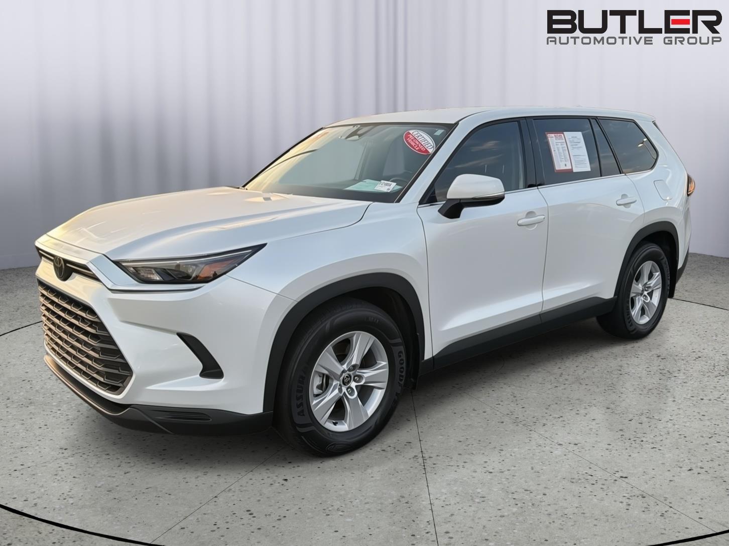 White (Wind Chill Pearl) 2025 Toyota Grand Highlander Hybrid SUV / Crossover All-Wheel Drive Continuously Variable Transmission