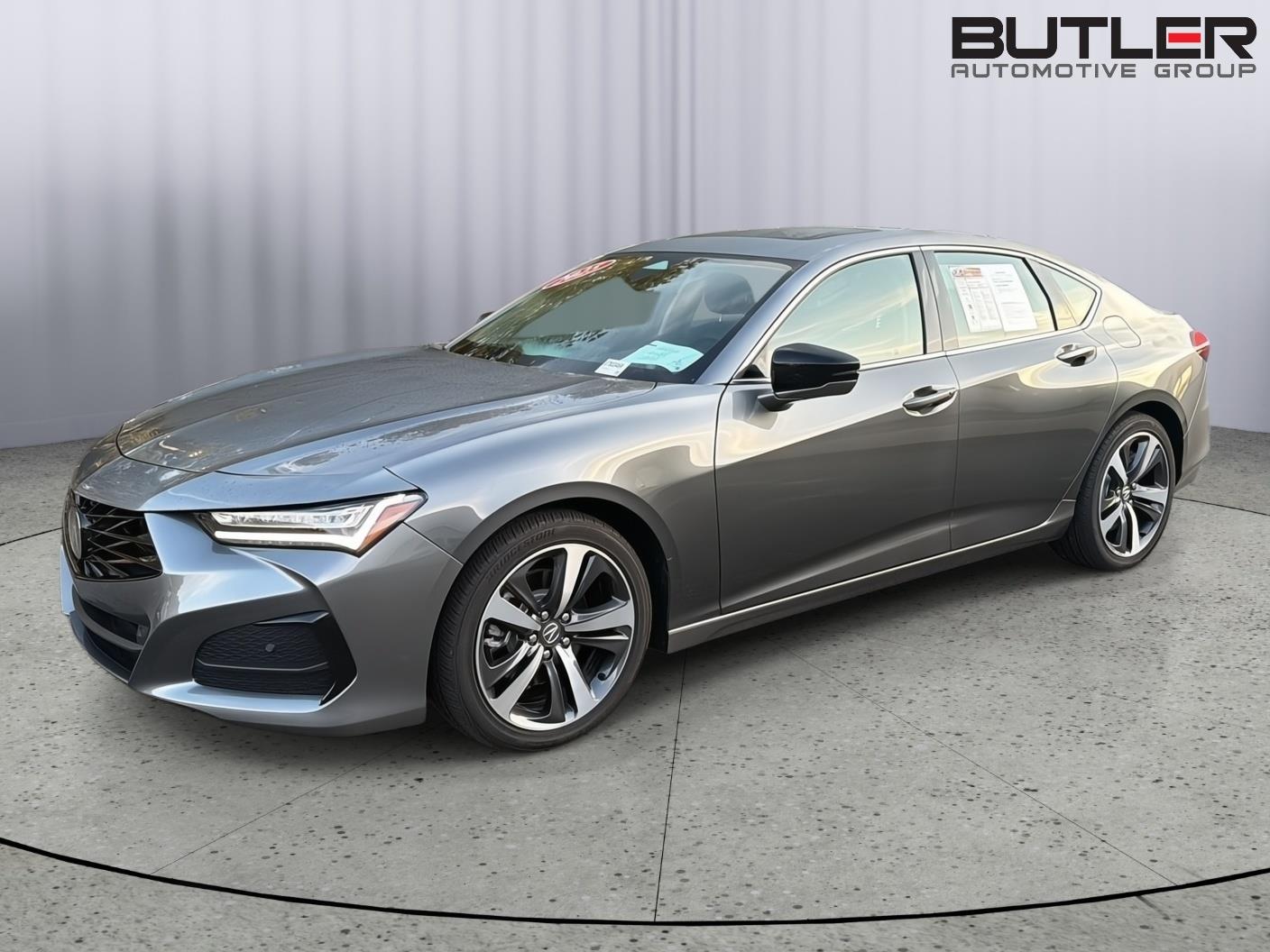 Liquid Carbon Metallic 2025 Acura TLX Sedan Front-Wheel Drive Automatic