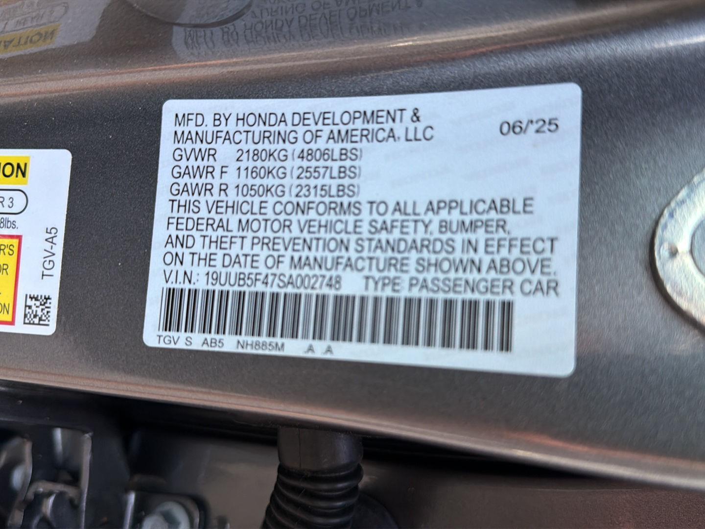 Used 2025 Acura TLX Sedan