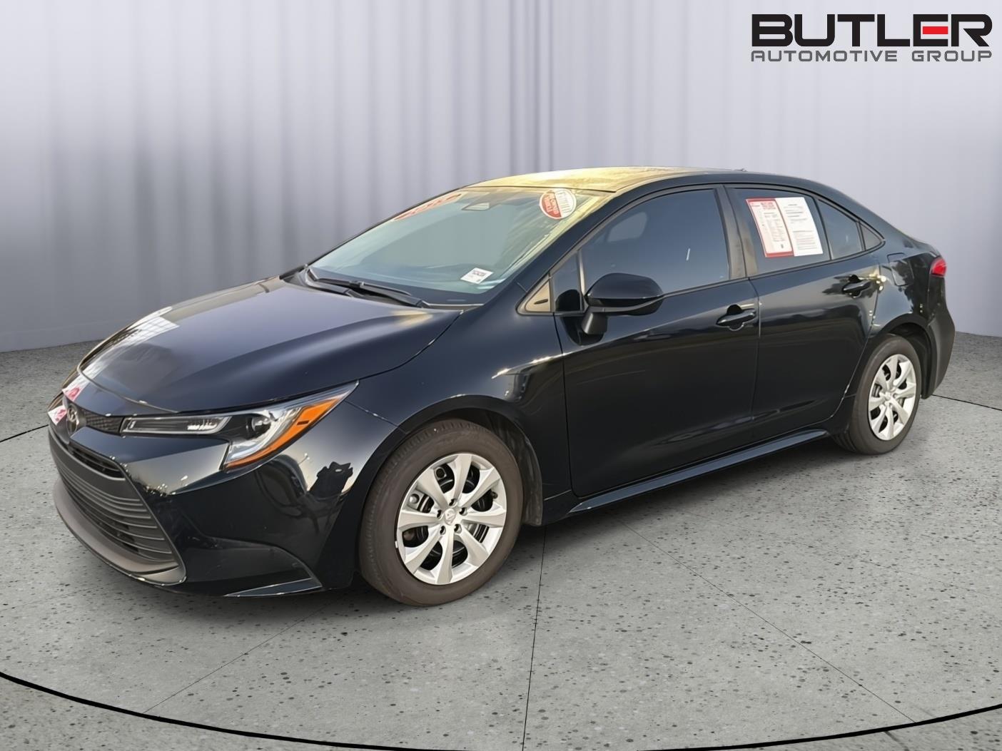Midnight Black Metallic 2026 Toyota Corolla Sedan Front-Wheel Drive Continuously Variable Transmission