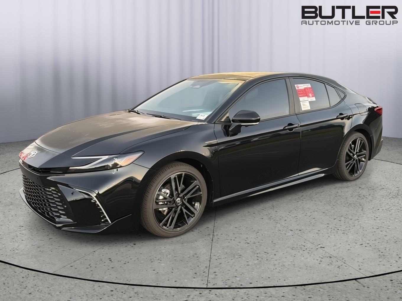 Midnight Black Metallic 2026 Toyota Camry Sedan Front-Wheel Drive Continuously Variable Transmission