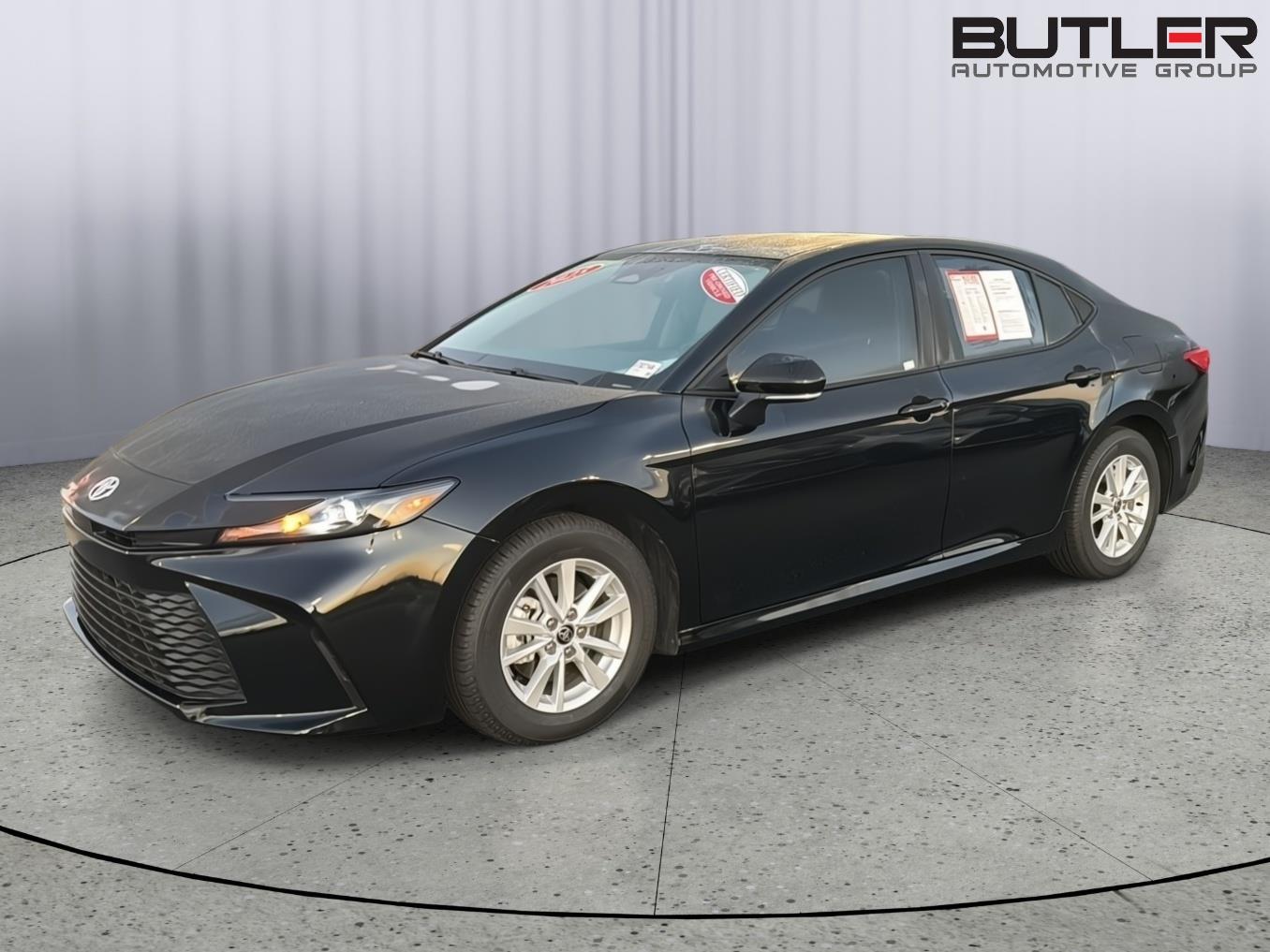 Midnight Black Metallic 2025 Toyota Camry Sedan Front-Wheel Drive Continuously Variable Transmission