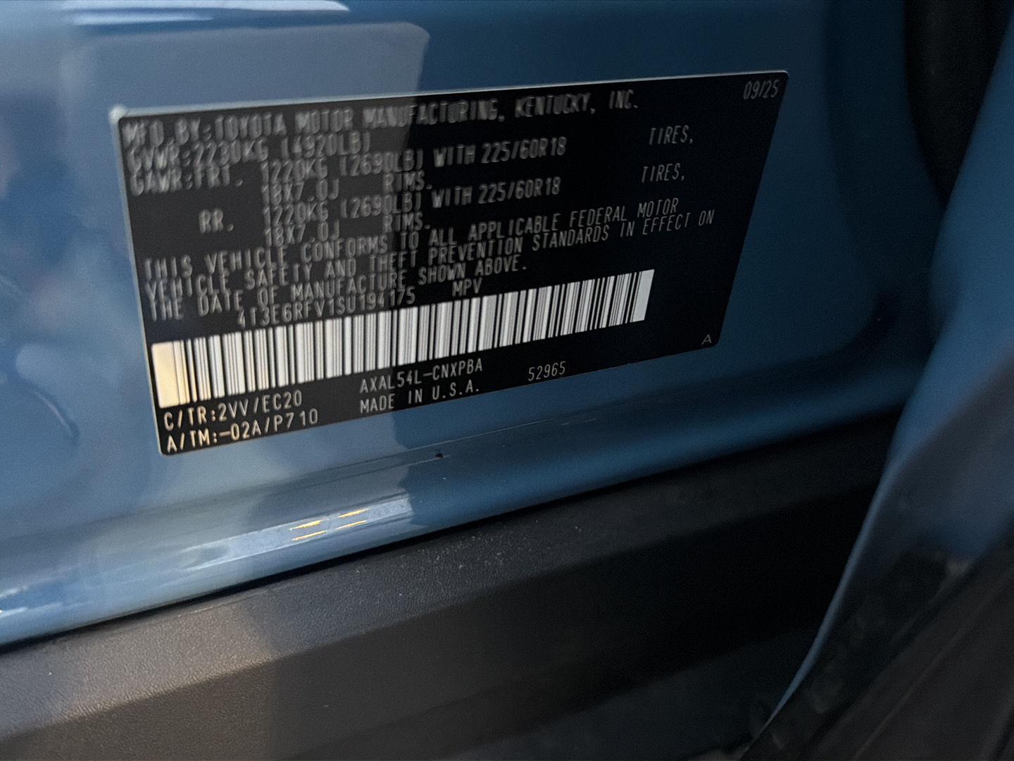 Used 2025 Toyota RAV4 Hybrid SUV