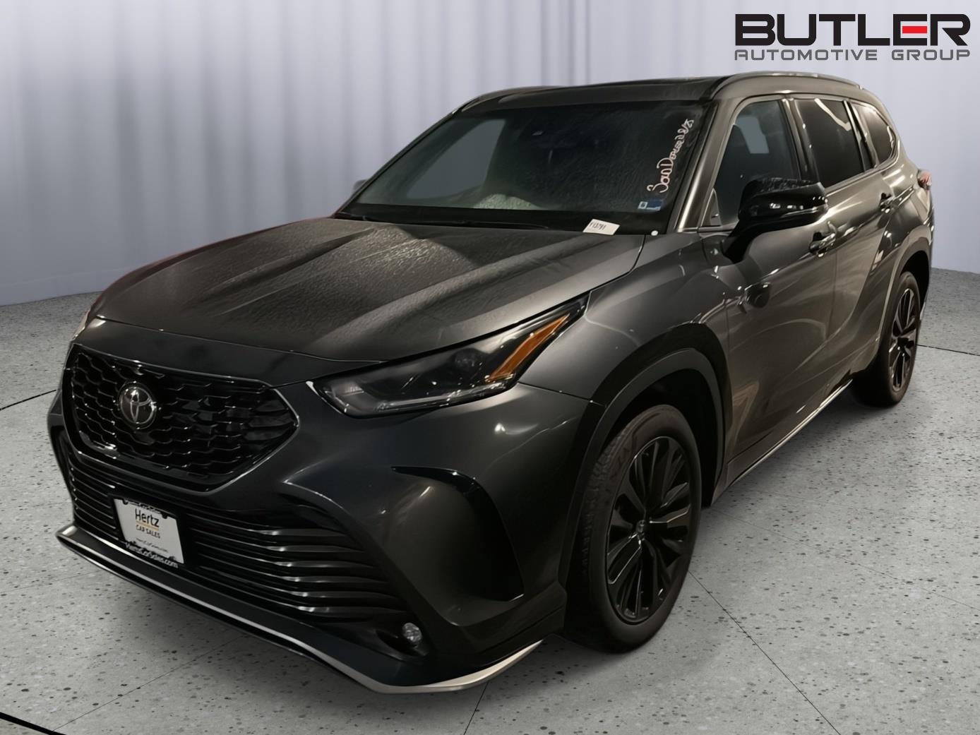 Magnetic Gray Metallic 2025 Toyota Highlander SUV / Crossover All-Wheel Drive 8-Speed Automatic