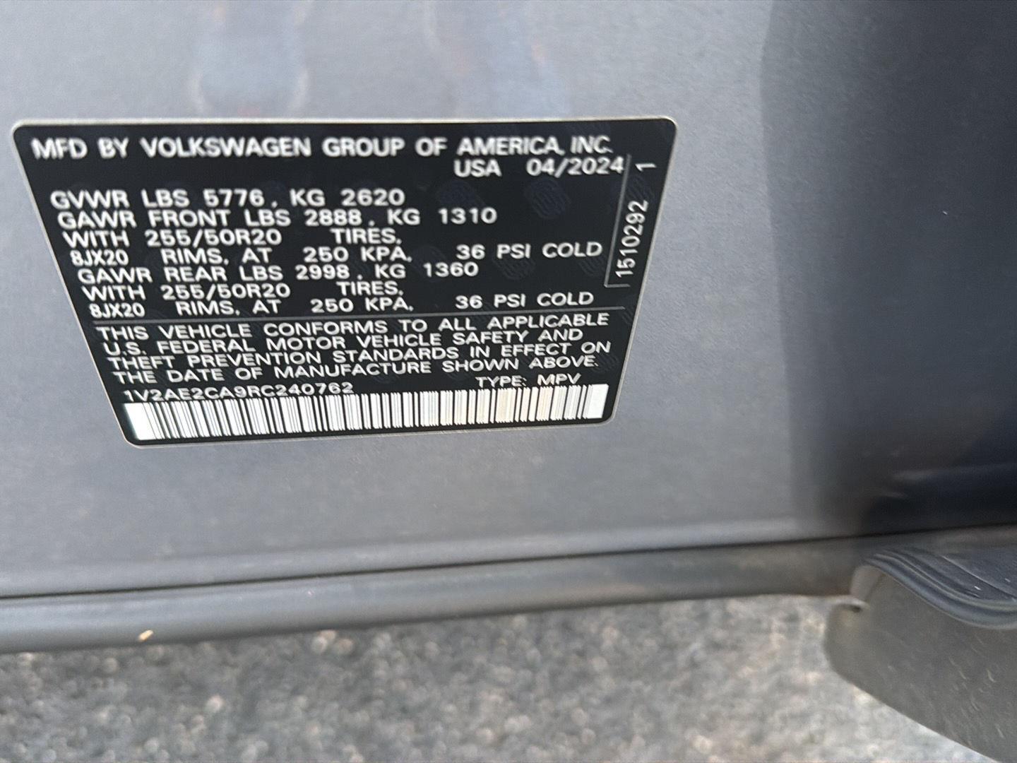 Used 2024 Volkswagen Atlas Cross Sport SUV