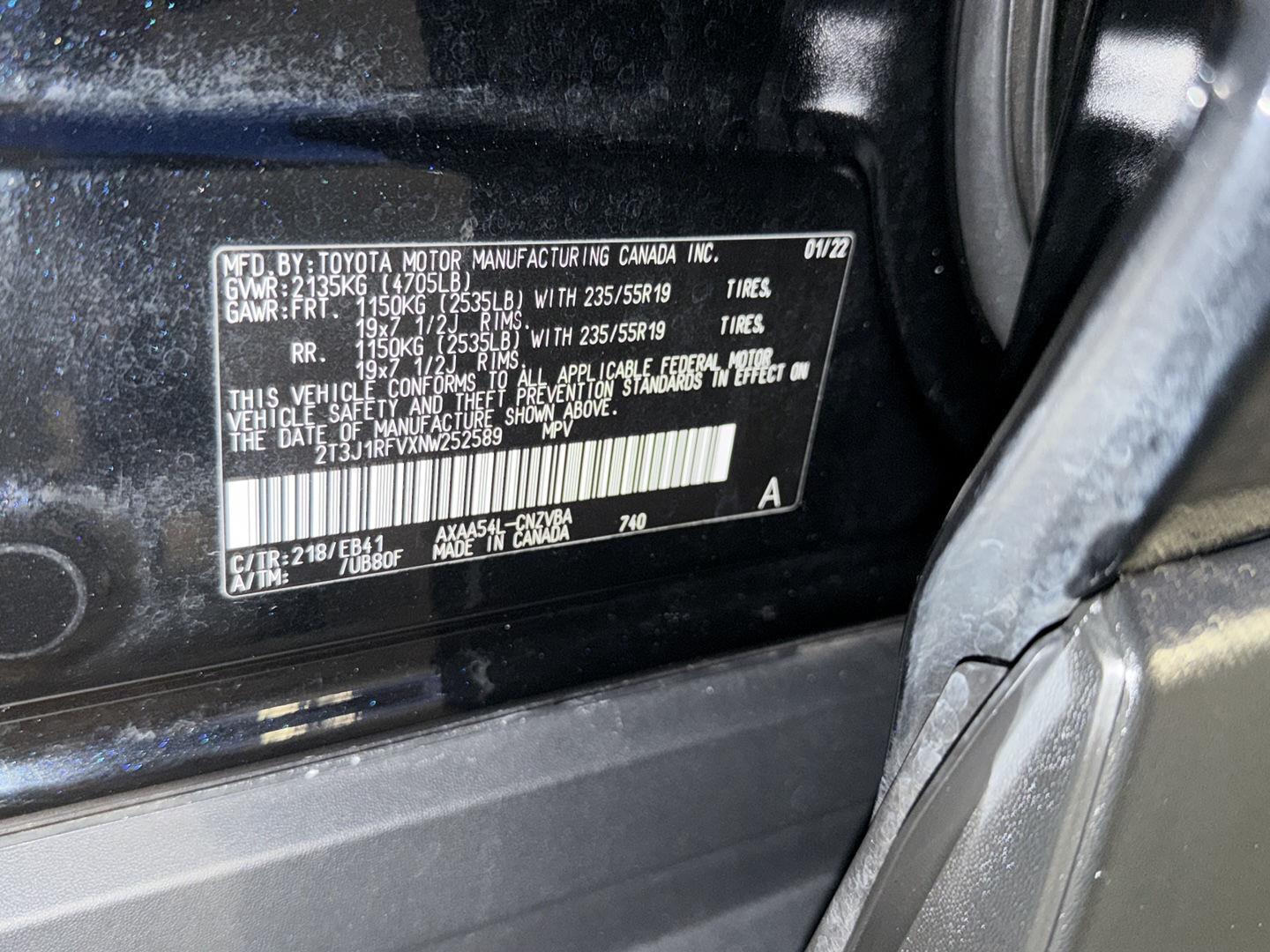 Used 2022 Toyota RAV4 SUV