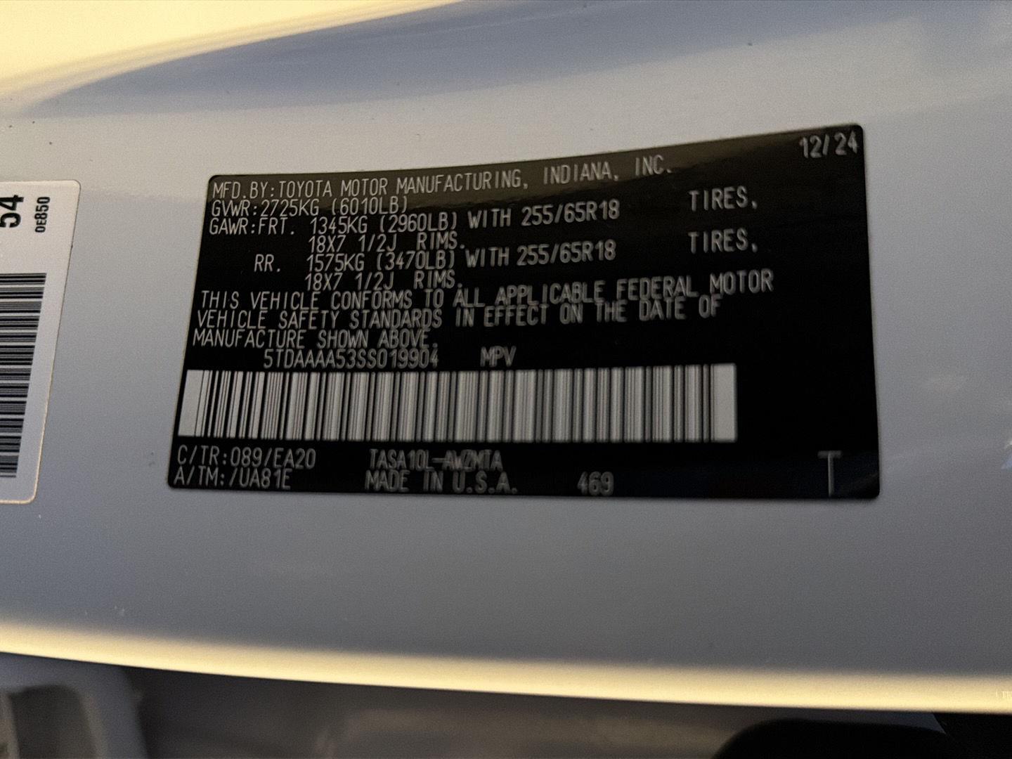 Used 2025 Toyota Grand Highlander SUV