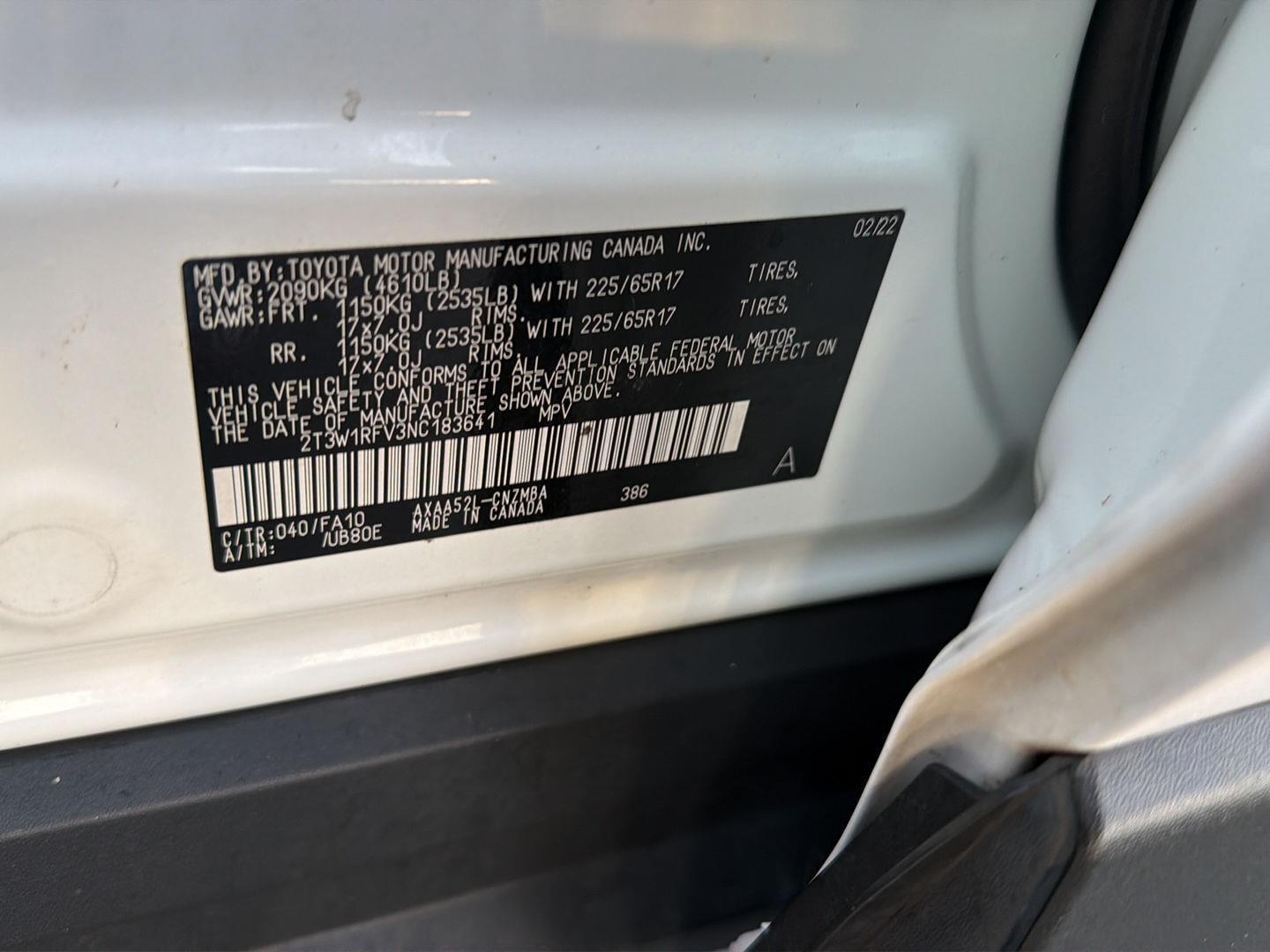 Used 2022 Toyota RAV4 SUV