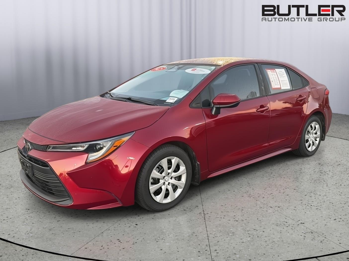 Red (Ruby Flare Pearl) 2025 Toyota Corolla Sedan Front-Wheel Drive Continuously Variable Transmission