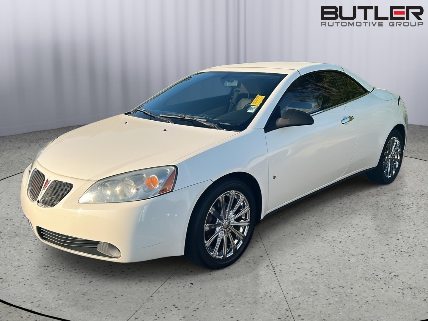 Ivory White 2007 Pontiac G6 GT Sedan Front-Wheel Drive 4-Speed Automatic