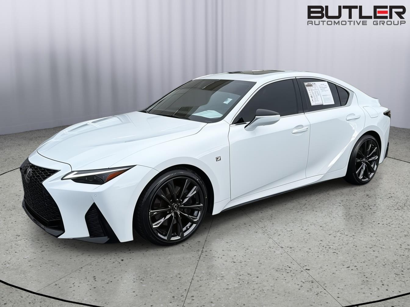 Ultra White 2022 Lexus IS 350 F Sport RWD Sedan Rear-Wheel Drive Automatic