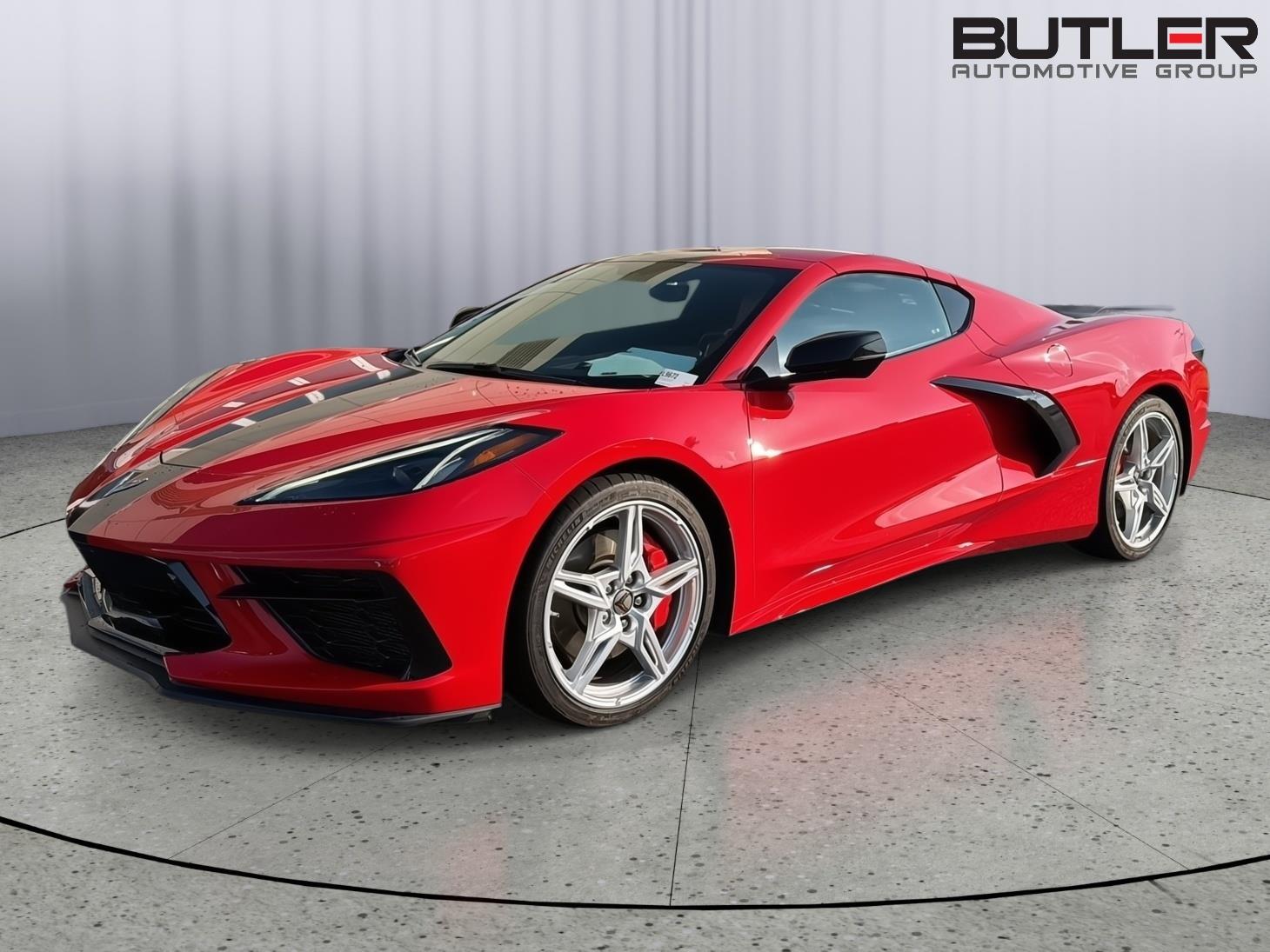 Torch Red 2022 Chevrolet Corvette Coupe Rear-Wheel Drive 8-Speed Dual Clutch
