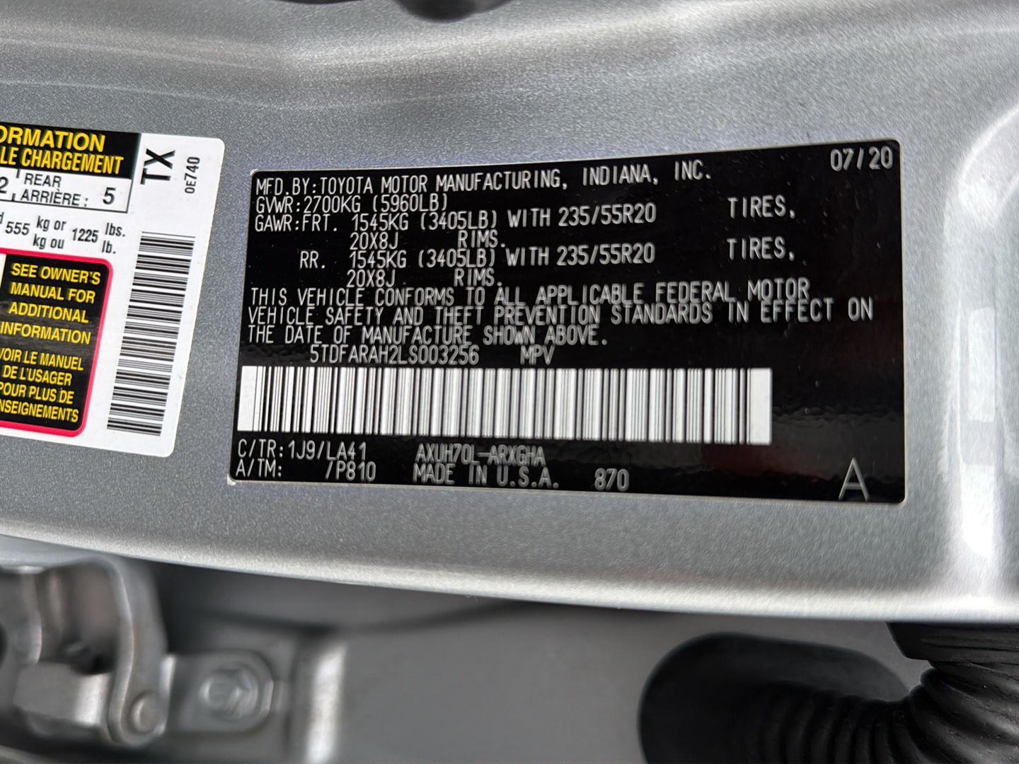 Used 2020 Toyota Highlander Hybrid SUV