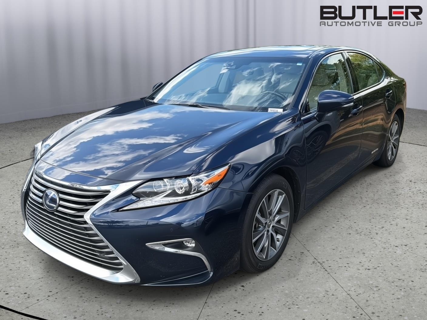Nightfall Mica 2017 Lexus ES Hybrid Sedan Front-Wheel Drive Continuously Variable Transmission