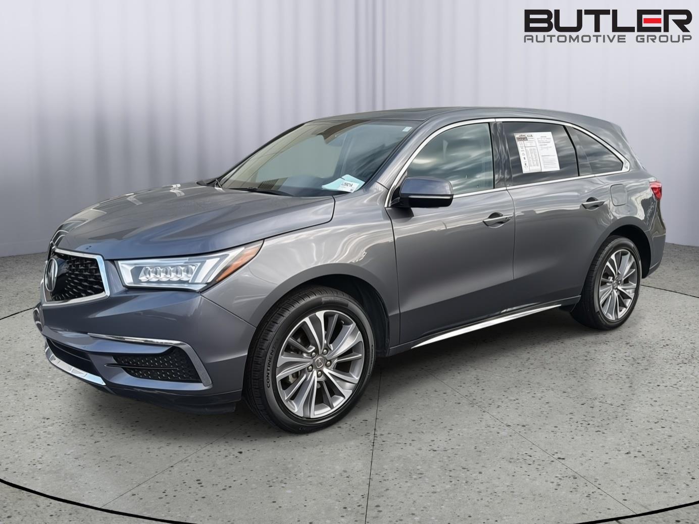 Gray (Modern Steel Metallic) 2018 Acura MDX SUV / Crossover Front-Wheel Drive Automatic