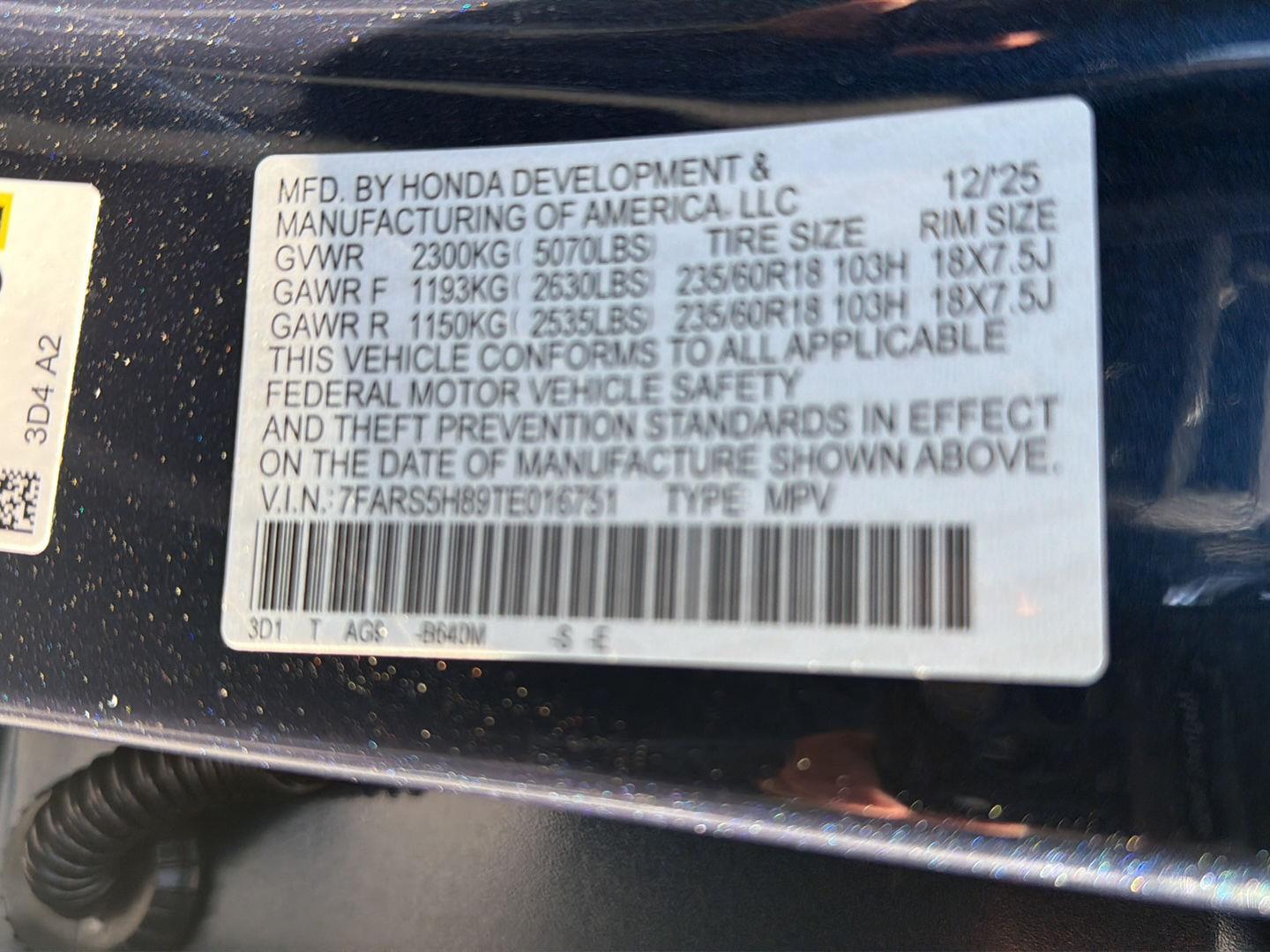 Used 2026 Honda CR-V Hybrid SUV