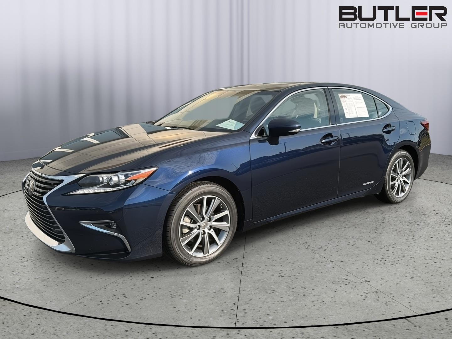 Nightfall Mica 2017 Lexus ES Hybrid Sedan Front-Wheel Drive Continuously Variable Transmission