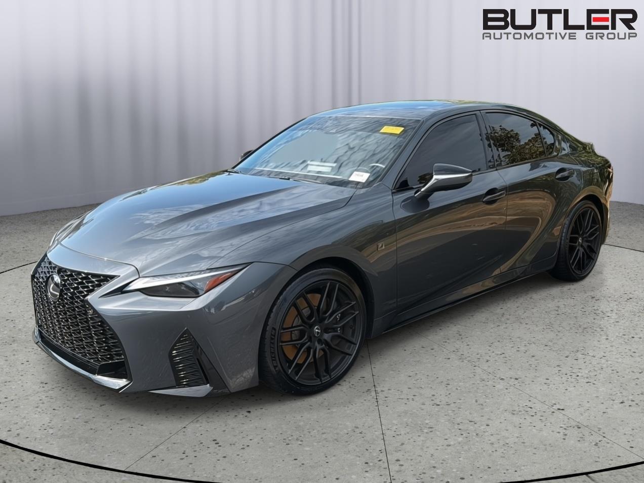 Cloudburst Gray 2023 Lexus IS Sedan Rear-Wheel Drive Automatic