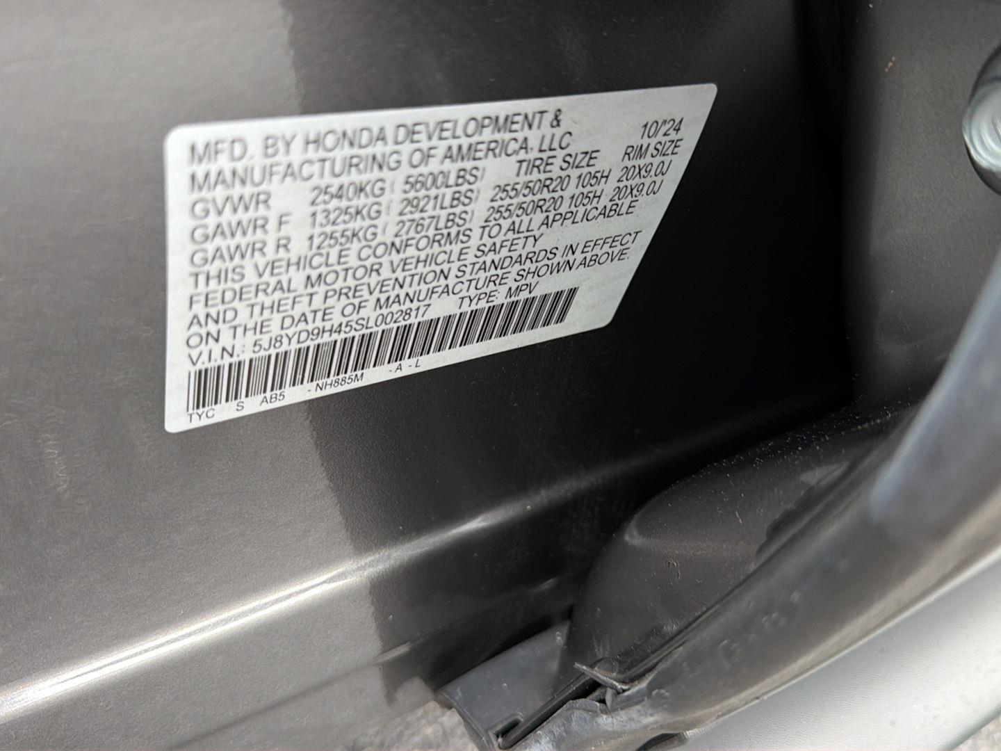 Used 2025 Acura MDX SUV