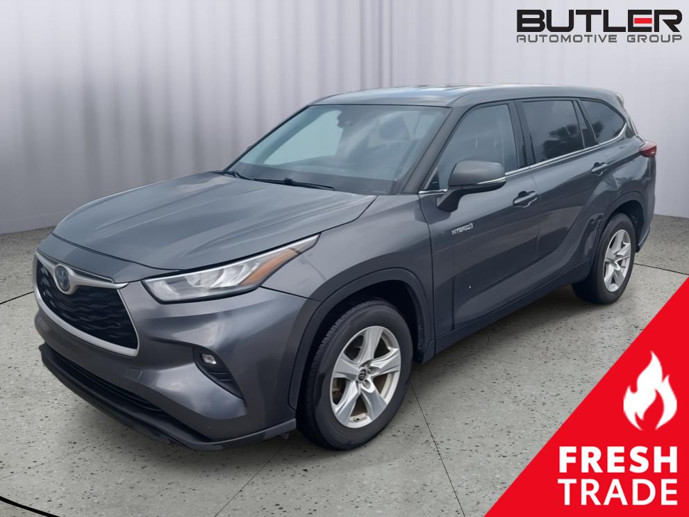 Gray (Magnetic Gray Metallic) 2020 Toyota Highlander Hybrid SUV / Crossover Front-Wheel Drive Continuously Variable Transmission