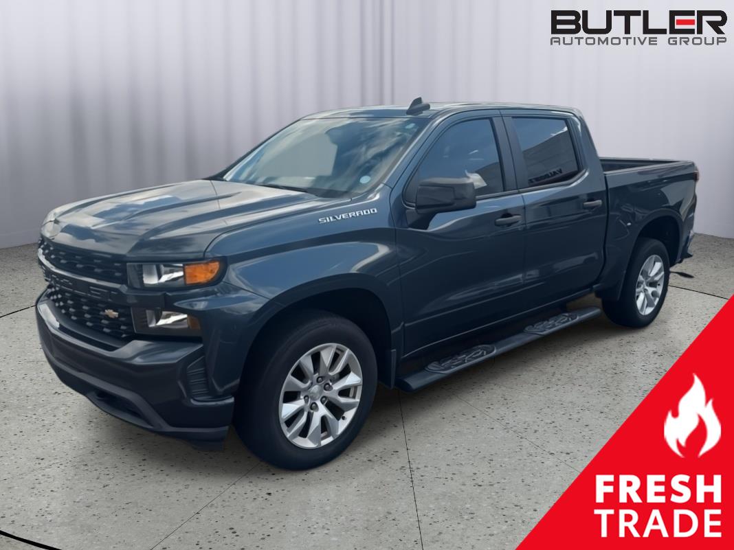 Gray (Shadow Gray Metallic) 2019 Chevrolet Silverado 1500 Pickup Truck 4X2 6-Speed Automatic