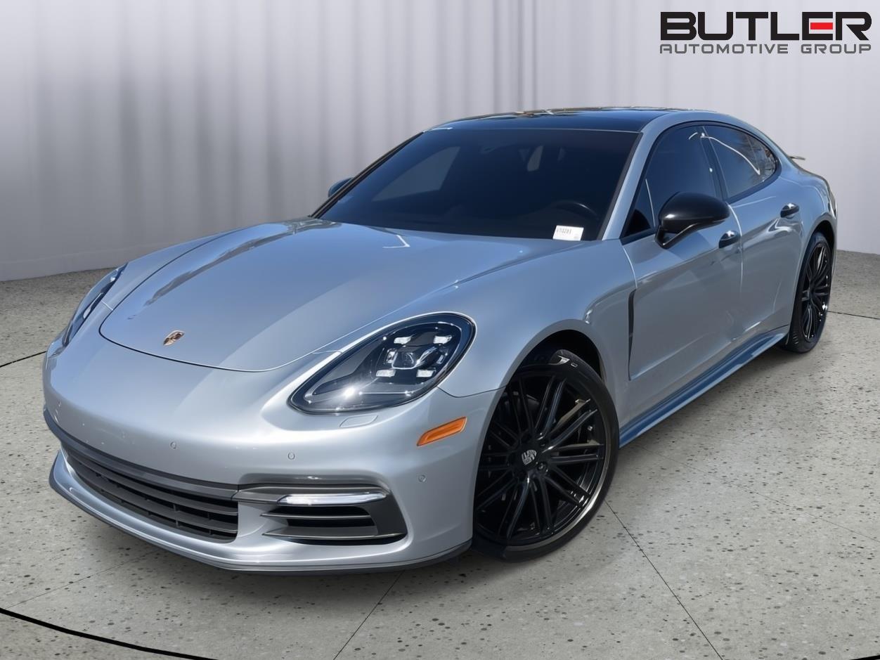 Silver (Dolomite Silver Metallic) 2019 Porsche Panamera 4 AWD Sedan All-Wheel Drive 8-Speed Automatic