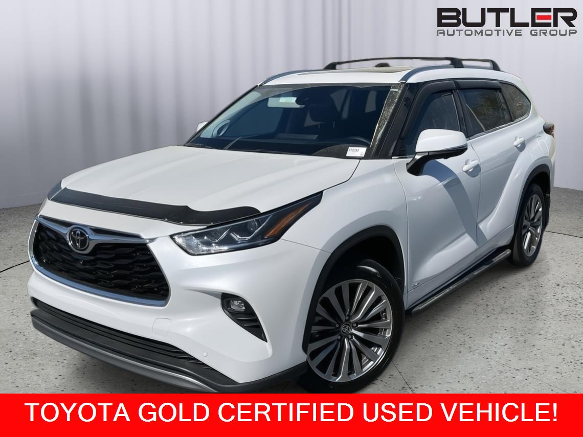 White (Wind Chill Pearl) 2025 Toyota Highlander Hybrid Limited 25th Edition AWD SUV / Crossover All-Wheel Drive Continuously Variable Transmission