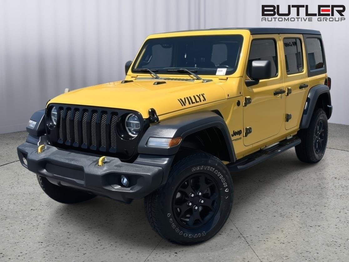 Yellow (Hellayella Clearcoat) 2020 Jeep Wrangler SUV / Crossover Four-Wheel Drive 8-Speed Automatic