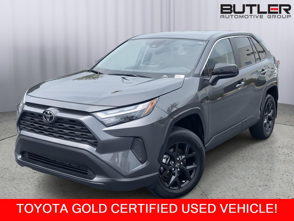 Gray (Magnetic Gray Metallic) 2025 Toyota RAV4 LE FWD SUV / Crossover Front-Wheel Drive 8-Speed Automatic
