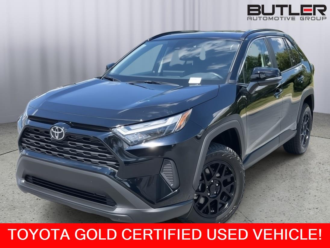 Black (Midnight Black Metallic) 2025 Toyota RAV4 SUV / Crossover Front-Wheel Drive 8-Speed Automatic