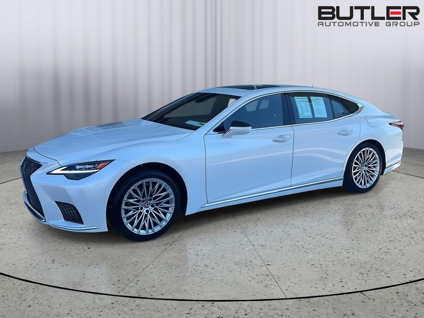 Eminent White Pearl 2024 Lexus LS 500 RWD Sedan Rear-Wheel Drive Automatic