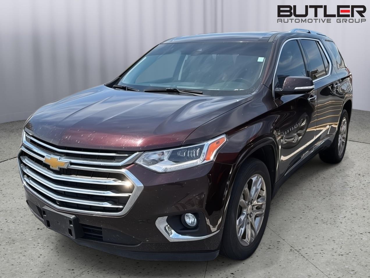Black Cherry Metallic 2020 Chevrolet Traverse High Country AWD SUV / Crossover Four-Wheel Drive 9-Speed Automatic