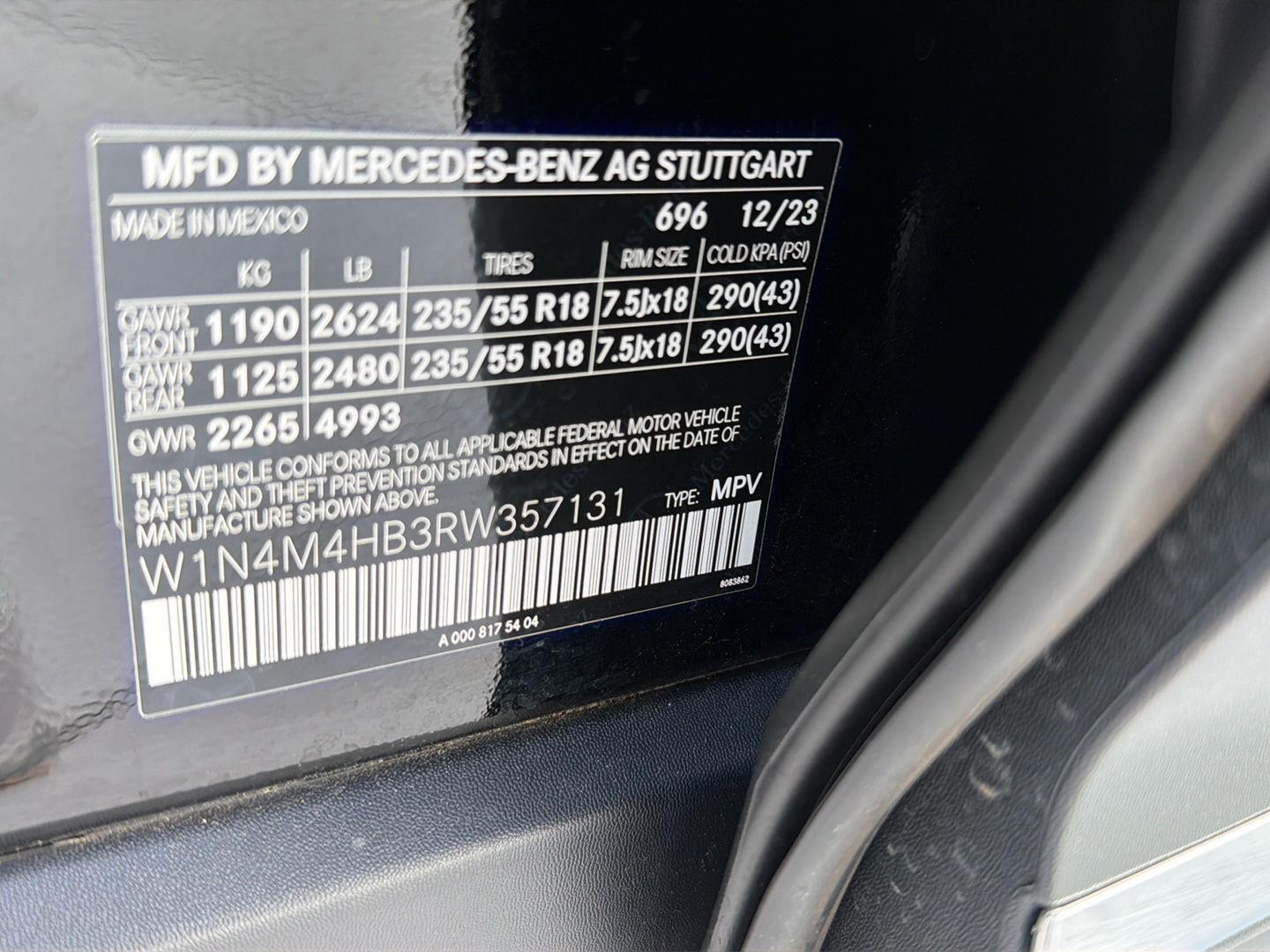 Used 2024 Mercedes-benz GLB SUV
