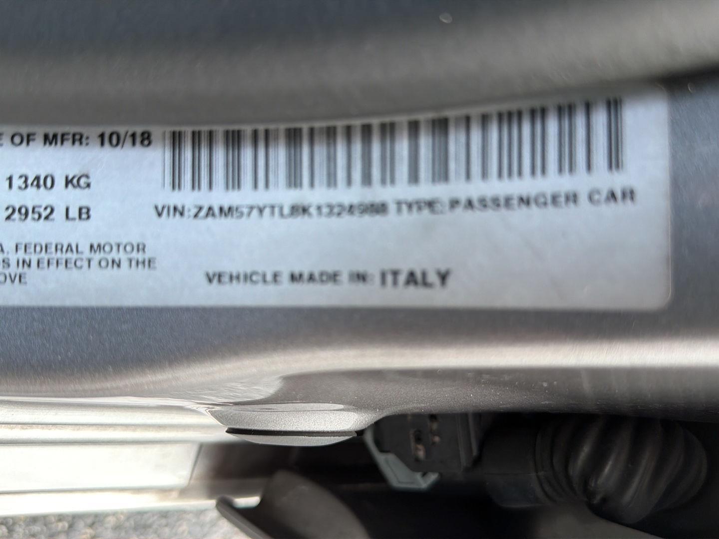 Used 2019 Maserati Ghibli Sedan