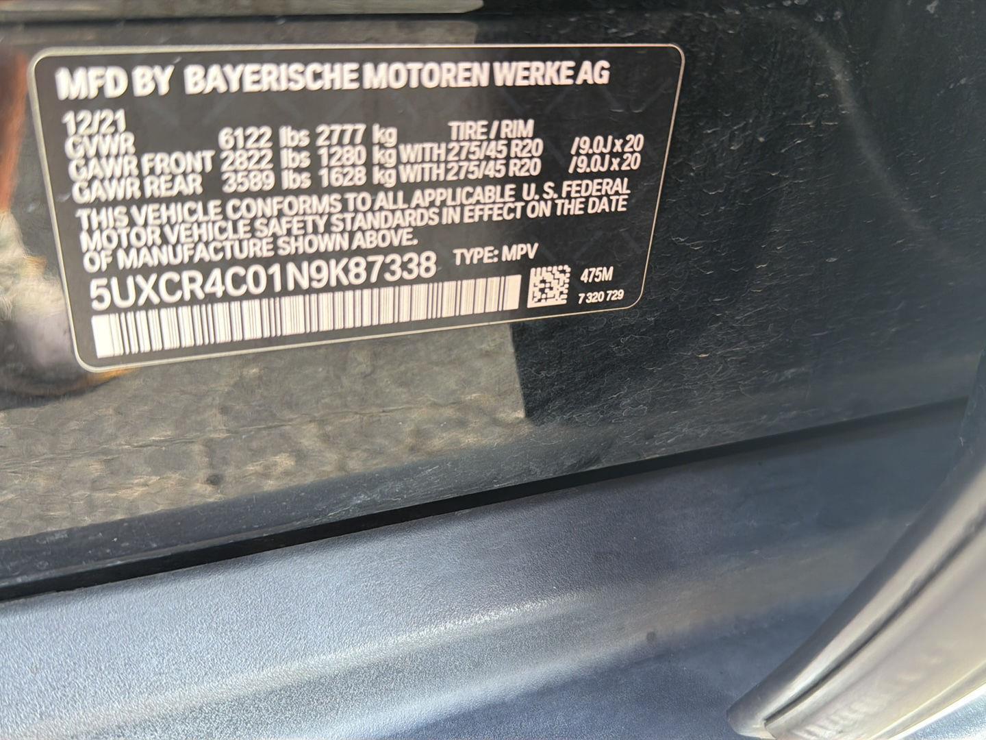 Used 2022 BMW X5 Sedan