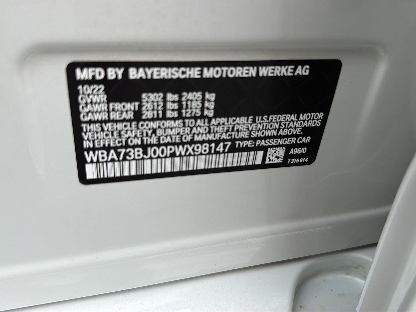 Used 2023 BMW 5 Series Sedan