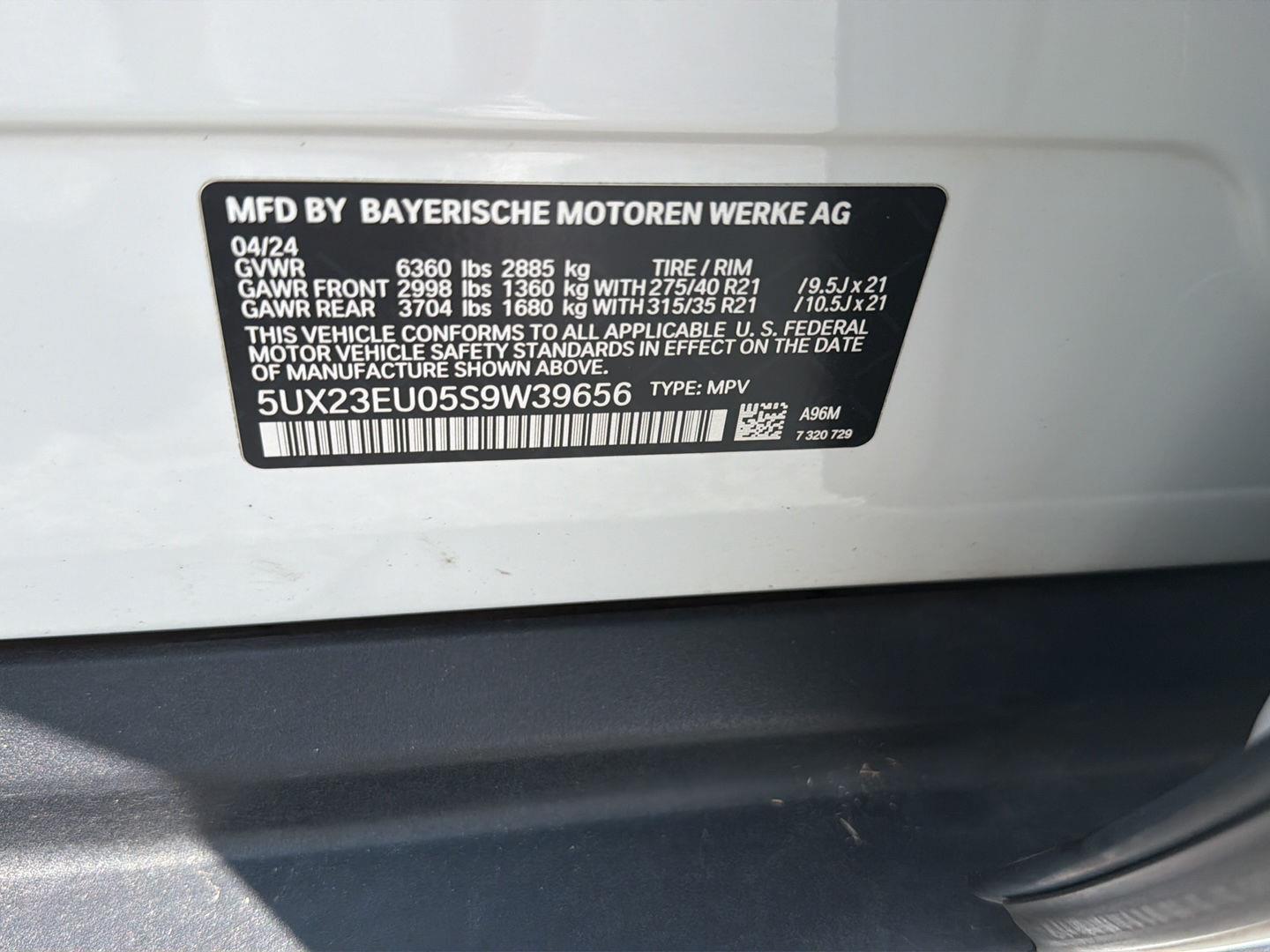 Used 2025 BMW X5 Sedan
