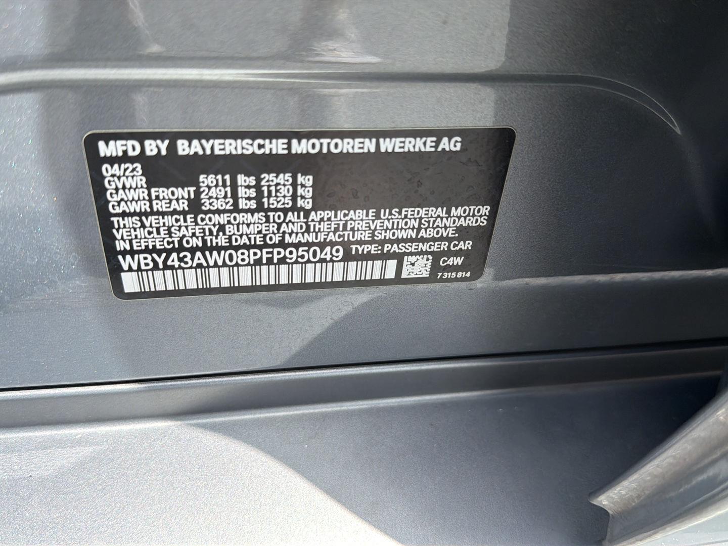 Used 2023 BMW i4 Coupe