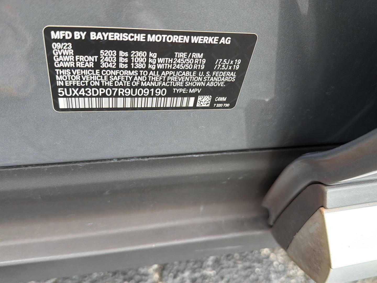 Used 2024 BMW X3 Sedan